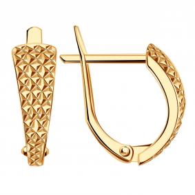 Золотые серьги МАГНАТ МА 011677 МА 011677 фото